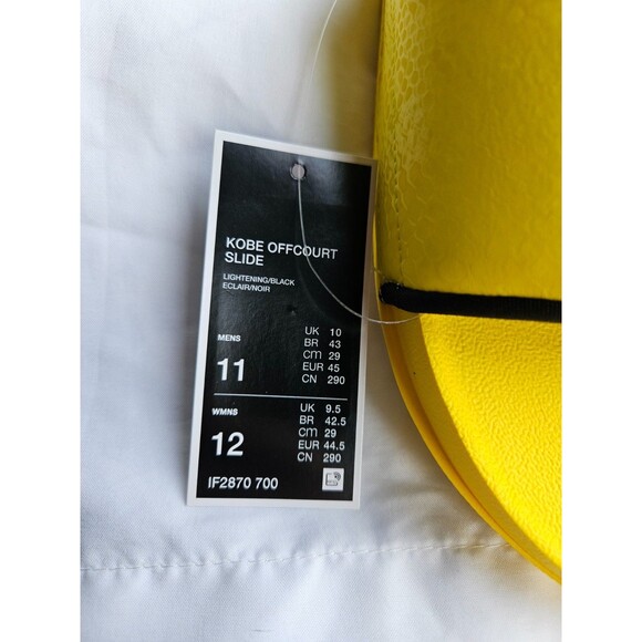 Nike Kobe Offcourt Slides Size 11 IF2870-700 - Picture 7 of 7